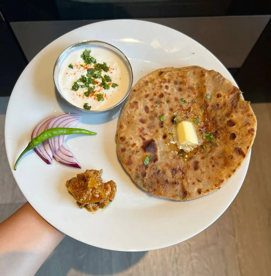 Paratha 2pcs - Aloo/Gobi or Mix Veg